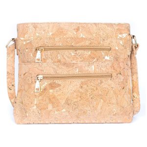 Golden fabric zipper handbag crossbody lady bag BAG-2279