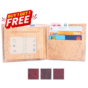 BUY 1 GET 1 FREE: Brown Men's Cardholder Wallet  BAG-2074-DEF