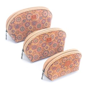 Luxury Women's 3-Piece Cosmetic Bag Set BAGD-469-A